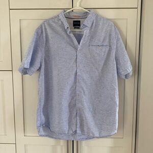 Denim & Flower Casual Button Down Shirt